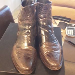 Lizard boots